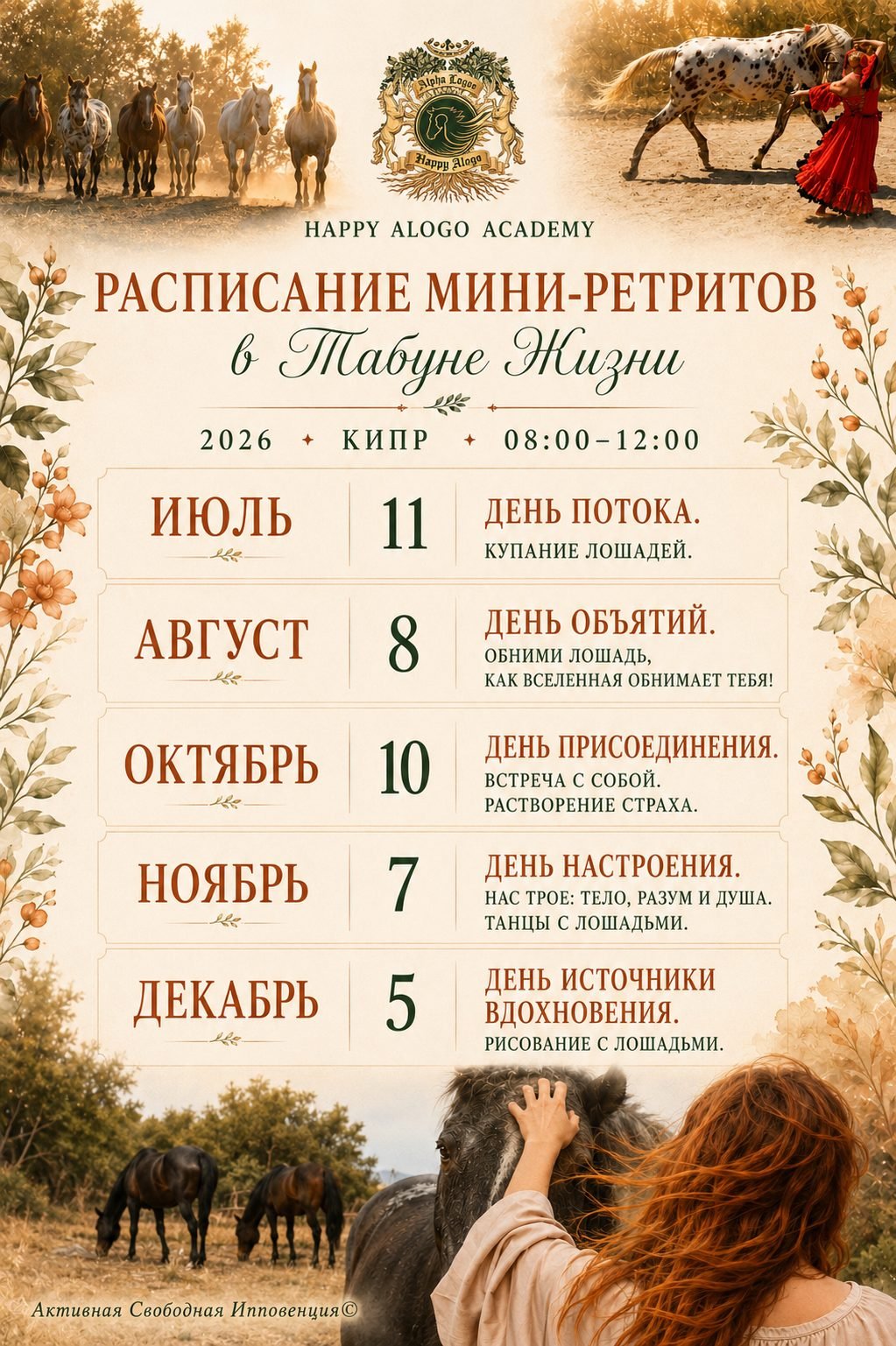 Календарь событий Happy Alogo